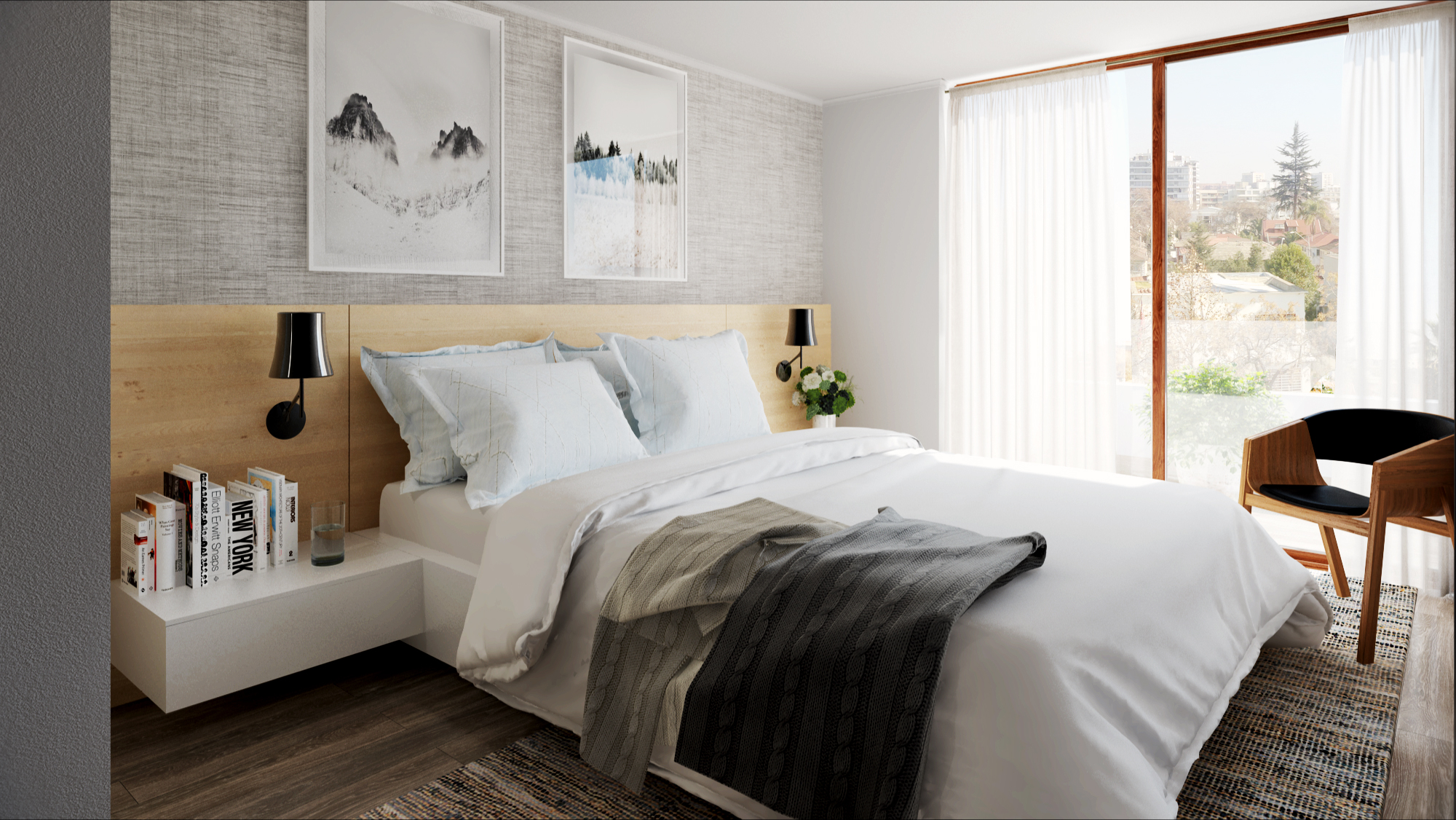 Inmobilia_Vitacura_Depto A _Dormitorio matrimonial_00000